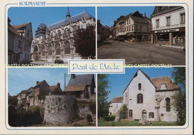 Cartes postales anciennes > CARTES POSTALES > carte postale ancienne > cartes-postales-ancienne.com Normandie Eure Pont-De-L'Arche