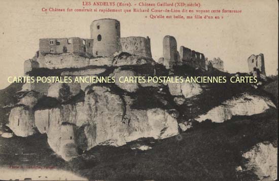 Cartes postales anciennes > CARTES POSTALES > carte postale ancienne > cartes-postales-ancienne.com Normandie Eure Les Andelys