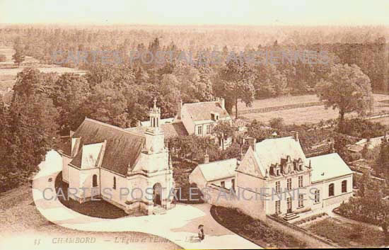 Cartes postales anciennes > CARTES POSTALES > carte postale ancienne > cartes-postales-ancienne.com Normandie Eure Chambord