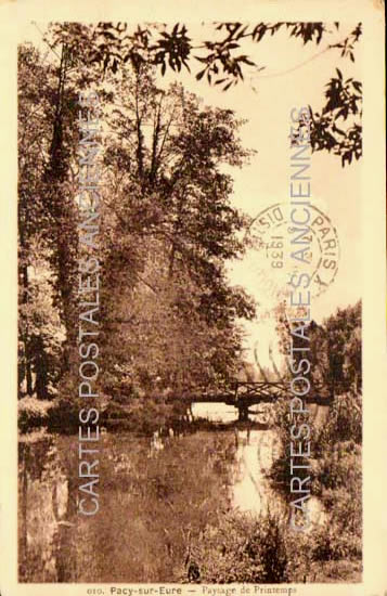 Cartes postales anciennes > CARTES POSTALES > carte postale ancienne > cartes-postales-ancienne.com Normandie Eure Pacy Sur Eure