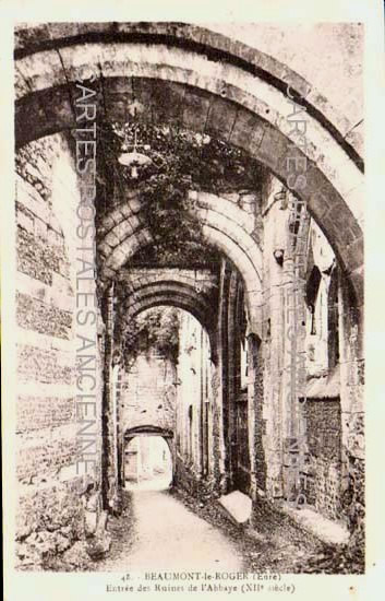 Cartes postales anciennes > CARTES POSTALES > carte postale ancienne > cartes-postales-ancienne.com Eure  Beaumont Le Roger