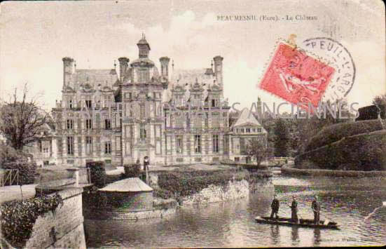 Cartes postales anciennes > CARTES POSTALES > carte postale ancienne > cartes-postales-ancienne.com Normandie Eure Beaumesnil