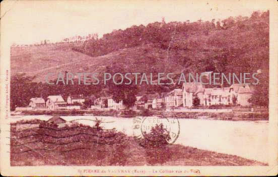 Cartes postales anciennes > CARTES POSTALES > carte postale ancienne > cartes-postales-ancienne.com Normandie Eure Saint Pierre Du Vauvray