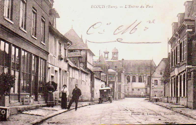 Cartes postales anciennes > CARTES POSTALES > carte postale ancienne > cartes-postales-ancienne.com Normandie Eure Ecouis