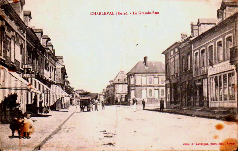 Cartes postales anciennes > CARTES POSTALES > carte postale ancienne > cartes-postales-ancienne.com Normandie Eure Charleval