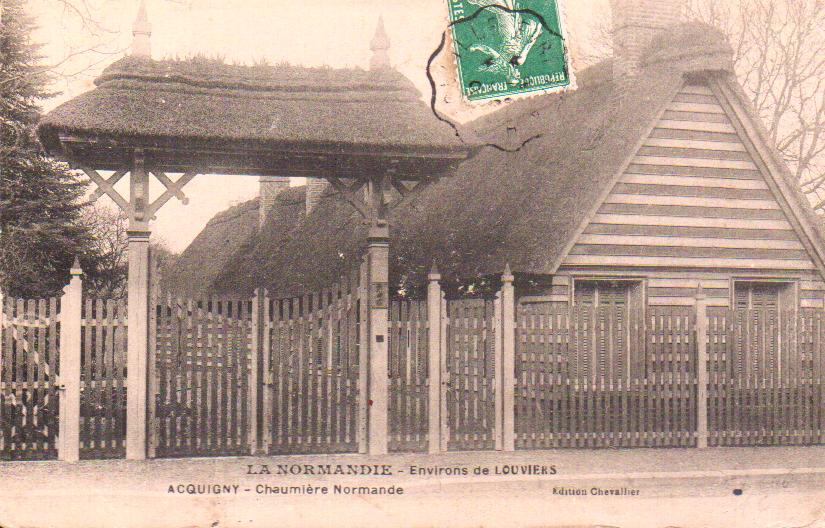 Cartes postales anciennes > CARTES POSTALES > carte postale ancienne > cartes-postales-ancienne.com Normandie Eure Acquigny