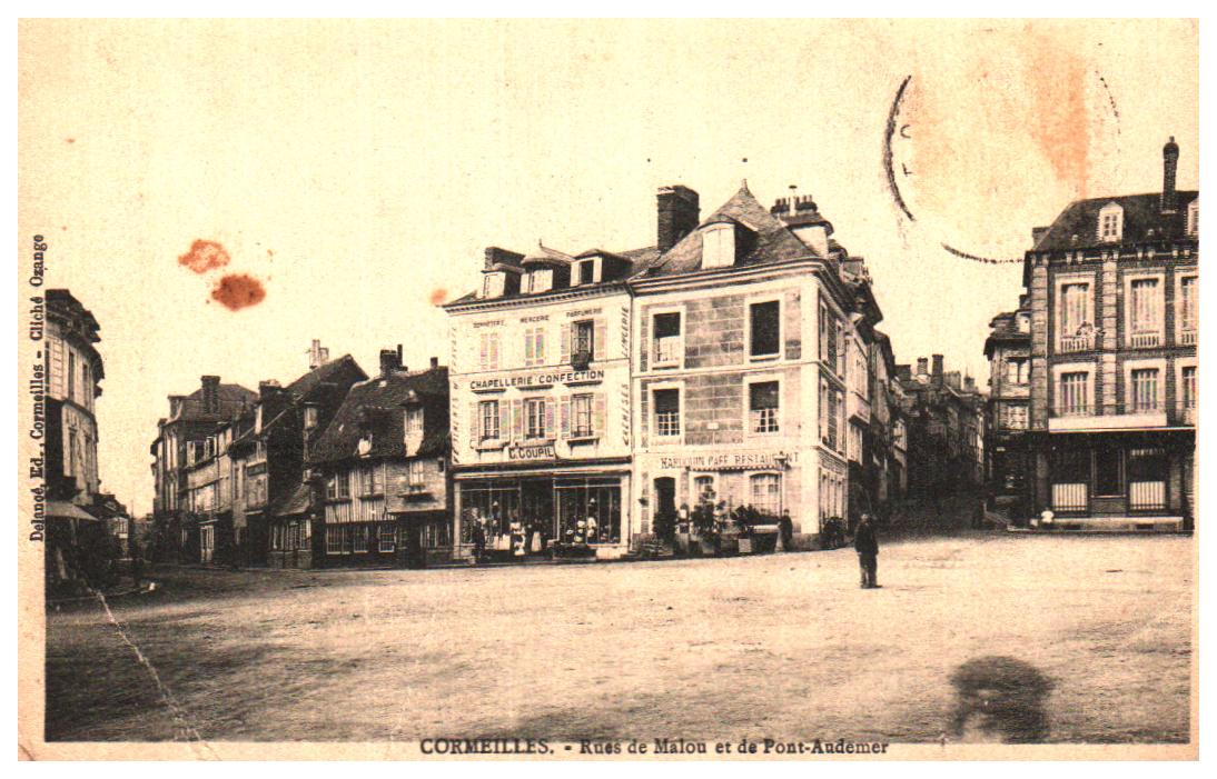 Cartes postales anciennes > CARTES POSTALES > carte postale ancienne > cartes-postales-ancienne.com Normandie Eure Cormeilles