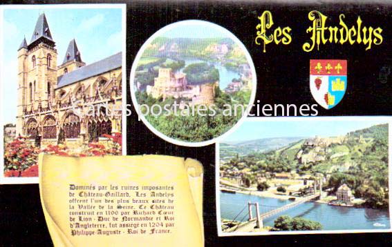 Cartes postales anciennes > CARTES POSTALES > carte postale ancienne > cartes-postales-ancienne.com Normandie Eure Les Andelys