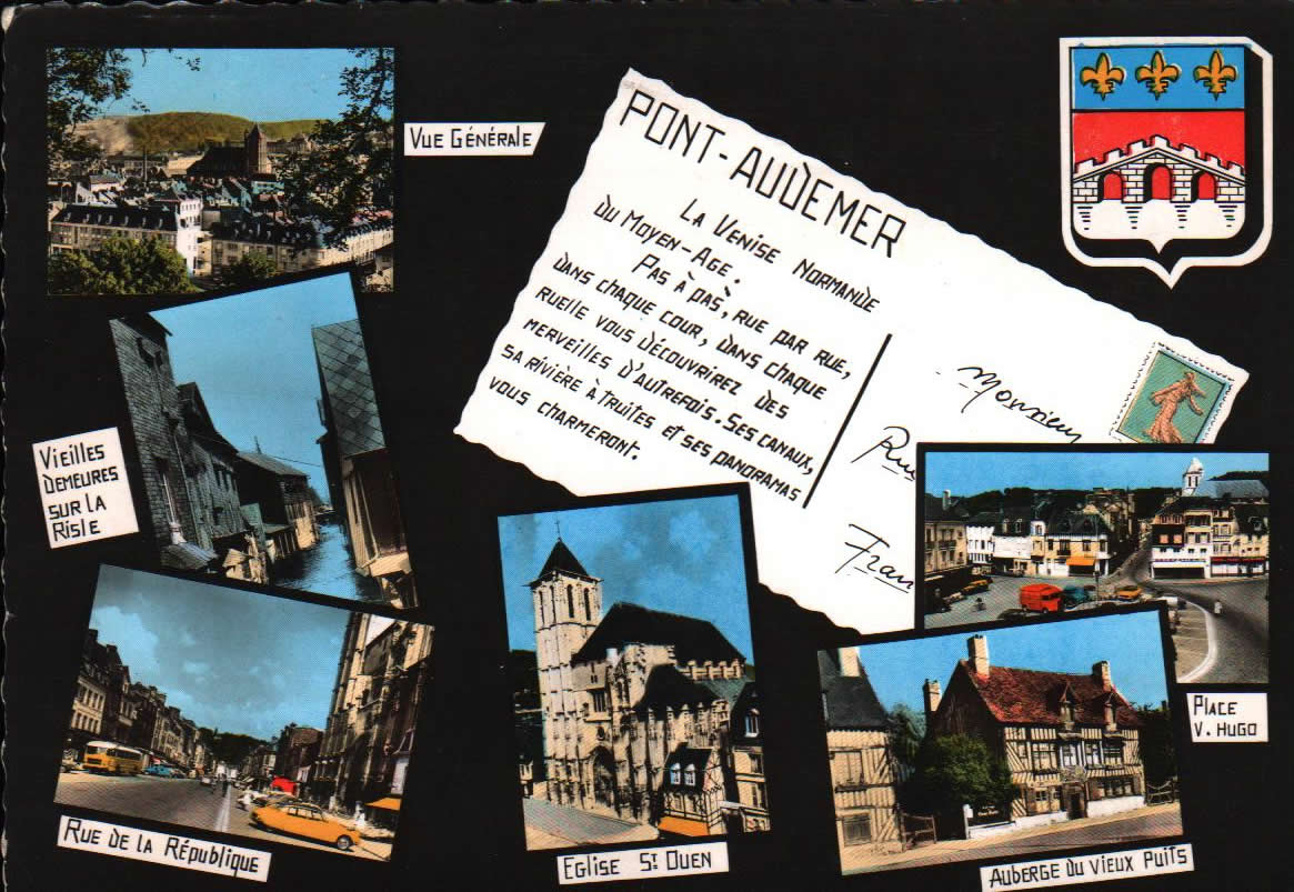 Cartes postales anciennes > CARTES POSTALES > carte postale ancienne > cartes-postales-ancienne.com Normandie Eure Pont Audemer