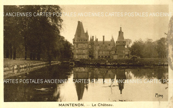 Cartes postales anciennes > CARTES POSTALES > carte postale ancienne > cartes-postales-ancienne.com Centre val de loire  Eure et loir Maintenon