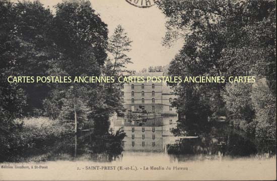 Cartes postales anciennes > CARTES POSTALES > carte postale ancienne > cartes-postales-ancienne.com Centre val de loire  Eure et loir Saint Prest