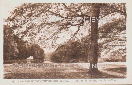Cartes postales anciennes > CARTES POSTALES > carte postale ancienne > cartes-postales-ancienne.com Centre val de loire  Eure et loir Chateauneuf En Thymerais