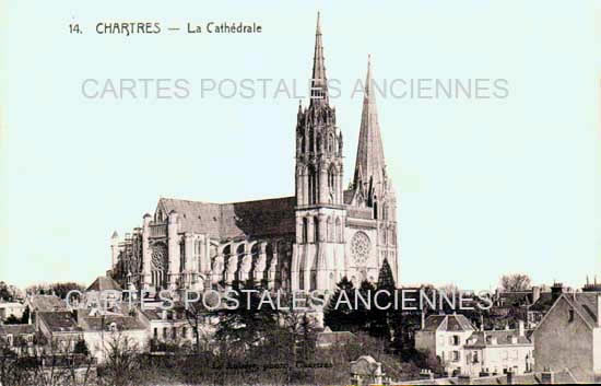 Cartes postales anciennes > CARTES POSTALES > carte postale ancienne > cartes-postales-ancienne.com Centre val de loire  Chartres