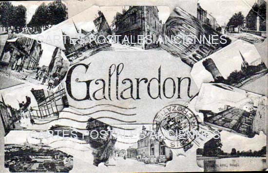 Cartes postales anciennes > CARTES POSTALES > carte postale ancienne > cartes-postales-ancienne.com Centre val de loire  Eure et loir Gallardon