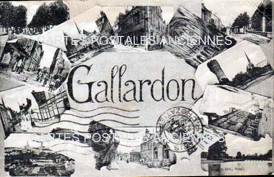 Cartes postales anciennes > CARTES POSTALES > carte postale ancienne > cartes-postales-ancienne.com Centre val de loire  Gallardon