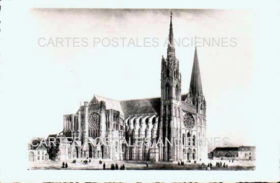 Cartes postales anciennes > CARTES POSTALES > carte postale ancienne > cartes-postales-ancienne.com Centre val de loire  Chartres