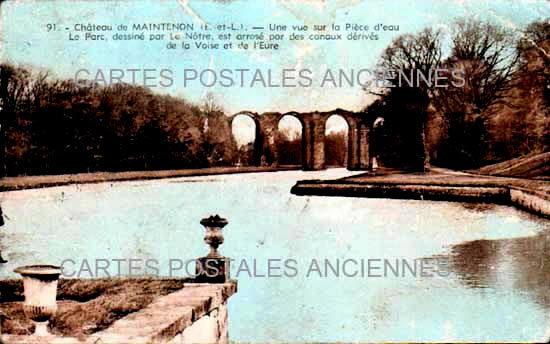 Cartes postales anciennes > CARTES POSTALES > carte postale ancienne > cartes-postales-ancienne.com Centre val de loire  Eure et loir Maintenon