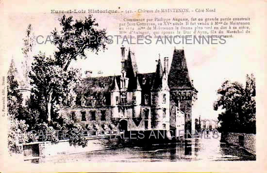 Cartes postales anciennes > CARTES POSTALES > carte postale ancienne > cartes-postales-ancienne.com Centre val de loire  Eure et loir Maintenon