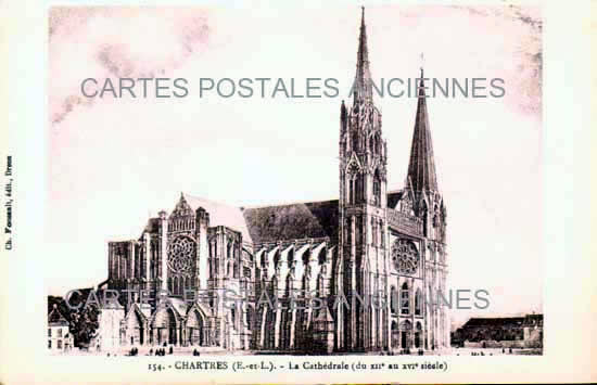 Cartes postales anciennes > CARTES POSTALES > carte postale ancienne > cartes-postales-ancienne.com Centre val de loire  Chartres