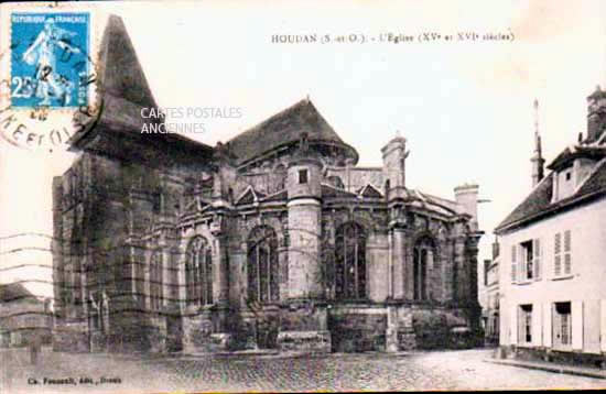 Cartes postales anciennes > CARTES POSTALES > carte postale ancienne > cartes-postales-ancienne.com Ile de france Houdan