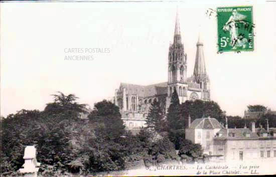 Cartes postales anciennes > CARTES POSTALES > carte postale ancienne > cartes-postales-ancienne.com Centre val de loire  Chartres