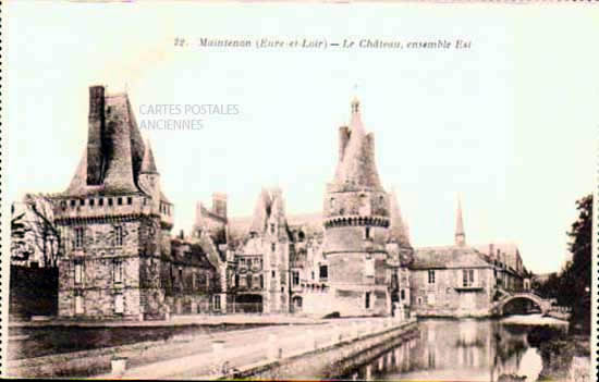 Cartes postales anciennes > CARTES POSTALES > carte postale ancienne > cartes-postales-ancienne.com Centre val de loire  Eure et loir Maintenon