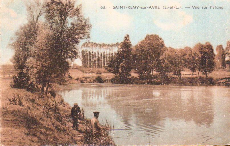 Cartes postales anciennes > CARTES POSTALES > carte postale ancienne > cartes-postales-ancienne.com Centre val de loire  Saint Remy Sur Avre