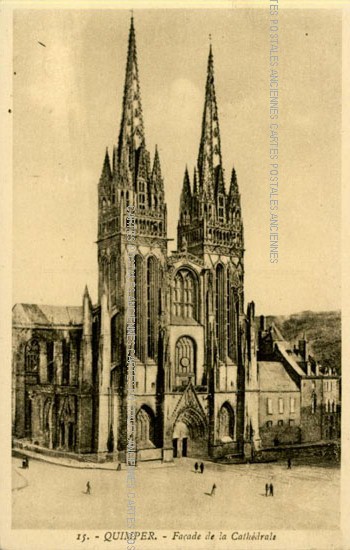 Cartes postales anciennes > CARTES POSTALES > carte postale ancienne > cartes-postales-ancienne.com Bretagne Quimper