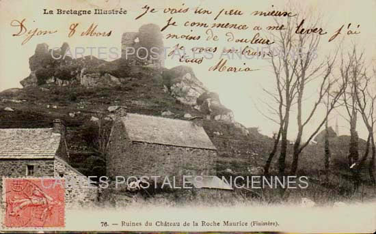 Cartes postales anciennes > CARTES POSTALES > carte postale ancienne > cartes-postales-ancienne.com Bretagne Finistere La Roche Maurice