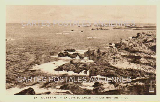 Cartes postales anciennes > CARTES POSTALES > carte postale ancienne > cartes-postales-ancienne.com Bretagne Finistere Ouessant