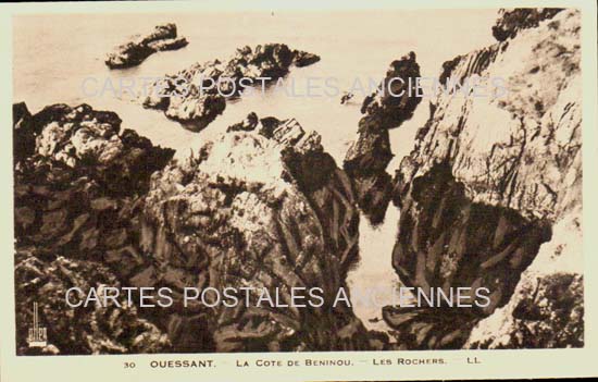 Cartes postales anciennes > CARTES POSTALES > carte postale ancienne > cartes-postales-ancienne.com Bretagne Finistere Ouessant