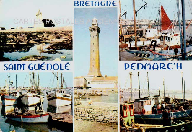 Cartes postales anciennes > CARTES POSTALES > carte postale ancienne > cartes-postales-ancienne.com Bretagne Finistere Saint Guenole