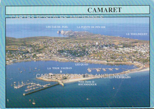 Cartes postales anciennes > CARTES POSTALES > carte postale ancienne > cartes-postales-ancienne.com Bretagne Finistere Camaret Sur Mer