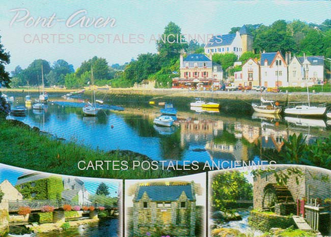Cartes postales anciennes > CARTES POSTALES > carte postale ancienne > cartes-postales-ancienne.com Bretagne Finistere Pont-Aven