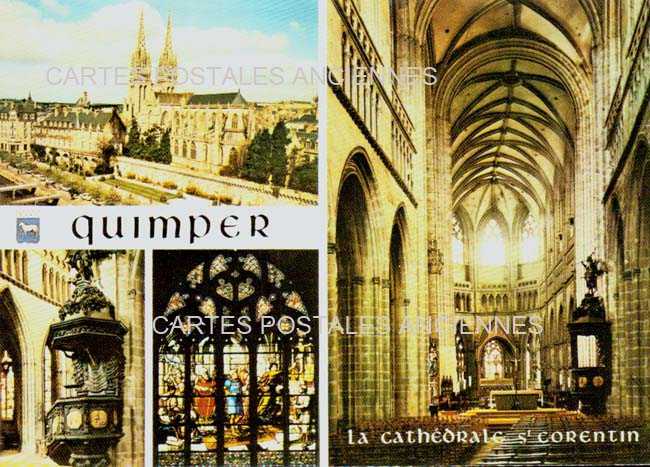 Cartes postales anciennes > CARTES POSTALES > carte postale ancienne > cartes-postales-ancienne.com Bretagne Finistere Quimper