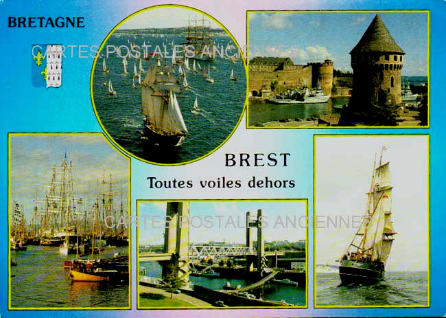 Cartes postales anciennes > CARTES POSTALES > carte postale ancienne > cartes-postales-ancienne.com Bretagne Finistere Brest