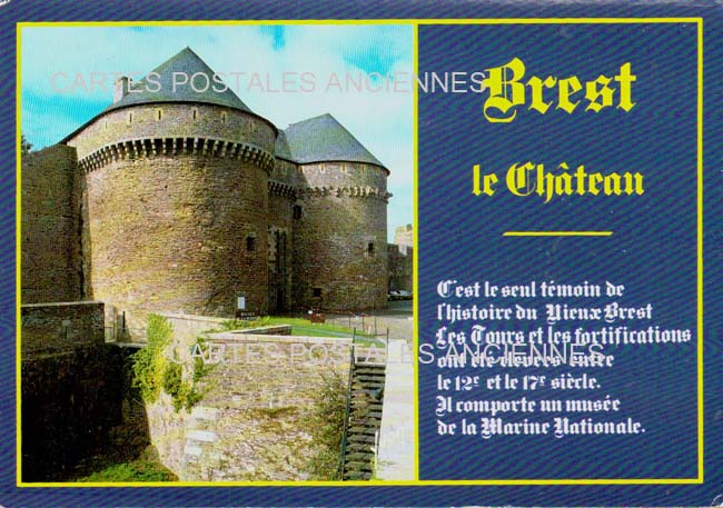 Cartes postales anciennes > CARTES POSTALES > carte postale ancienne > cartes-postales-ancienne.com Bretagne Finistere Brest