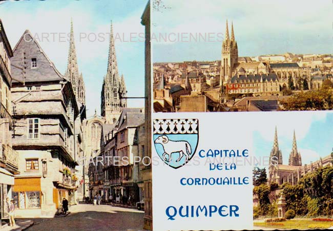Cartes postales anciennes > CARTES POSTALES > carte postale ancienne > cartes-postales-ancienne.com Bretagne Finistere Quimper