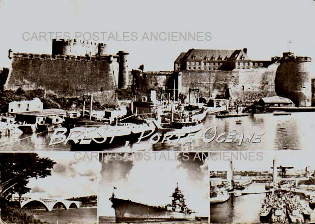 Cartes postales anciennes > CARTES POSTALES > carte postale ancienne > cartes-postales-ancienne.com Bretagne Finistere Brest