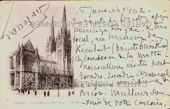 Cartes postales anciennes > CARTES POSTALES > carte postale ancienne > cartes-postales-ancienne.com Bretagne Finistere Quimper