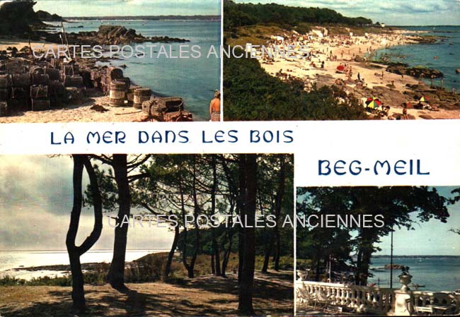 Cartes postales anciennes > CARTES POSTALES > carte postale ancienne > cartes-postales-ancienne.com Bretagne Finistere Begmeil