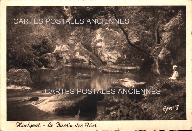 Cartes postales anciennes > CARTES POSTALES > carte postale ancienne > cartes-postales-ancienne.com Bretagne Finistere Huelgoat