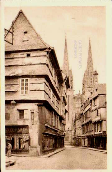 Cartes postales anciennes > CARTES POSTALES > carte postale ancienne > cartes-postales-ancienne.com Bretagne Finistere Quimper