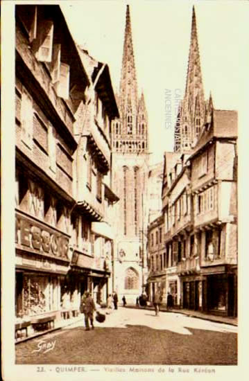 Cartes postales anciennes > CARTES POSTALES > carte postale ancienne > cartes-postales-ancienne.com Bretagne Quimper