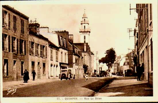 Cartes postales anciennes > CARTES POSTALES > carte postale ancienne > cartes-postales-ancienne.com Bretagne Quimper