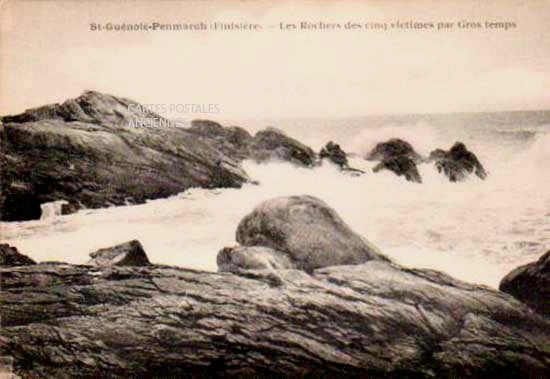 Cartes postales anciennes > CARTES POSTALES > carte postale ancienne > cartes-postales-ancienne.com Bretagne Finistere Saint Guenole
