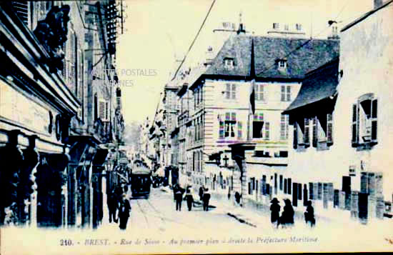 Cartes postales anciennes > CARTES POSTALES > carte postale ancienne > cartes-postales-ancienne.com Bretagne Finistere Brest