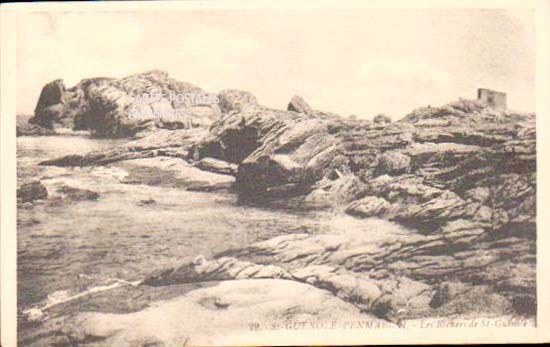 Cartes postales anciennes > CARTES POSTALES > carte postale ancienne > cartes-postales-ancienne.com Bretagne Finistere Saint Guenole