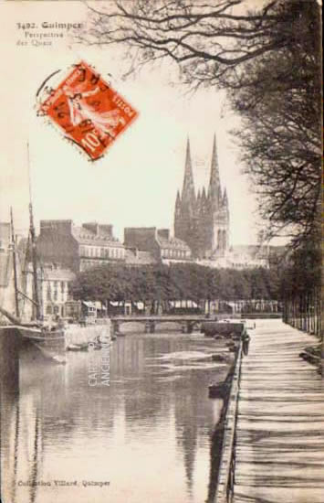 Cartes postales anciennes > CARTES POSTALES > carte postale ancienne > cartes-postales-ancienne.com Bretagne Finistere Quimper