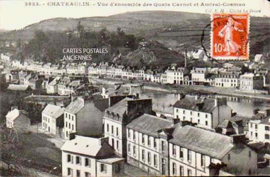 Cartes postales anciennes > CARTES POSTALES > carte postale ancienne > cartes-postales-ancienne.com Bretagne Finistere Chateaulin